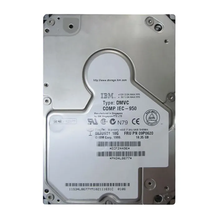 IBM 09P0620 | Ultrastar 18LZX 18.2GB 10000RPM SCSI 2MB Cache 3.5-Inch Hard Drive Refurbished -  refurbished available on Gotodirect