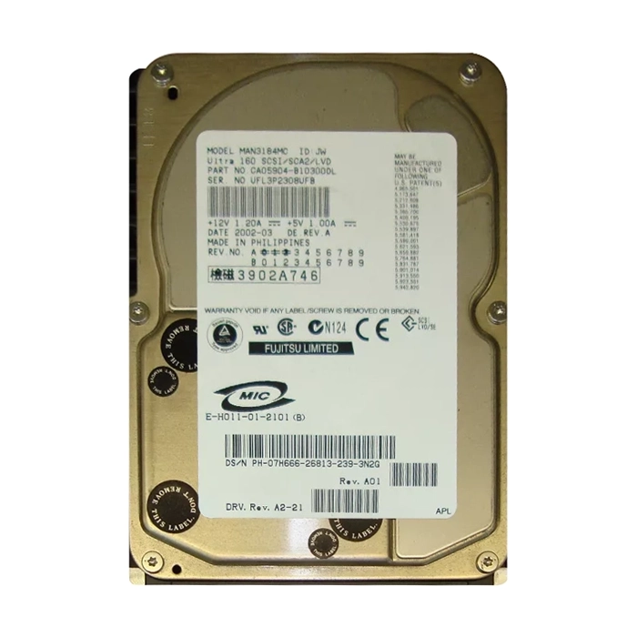 Dell 7H666 | 18.2GB 10000RPM Ultra160 SCSI Hot-Pluggable 80-Pin 3.5-Inch Hard Drive Refurbished - Dell refurbished available on Gotodirect