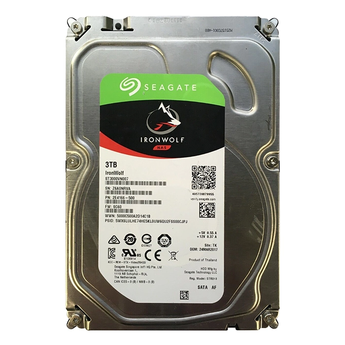 Seagate ST3000VN007 | IronWolf Air 3TB 3.5-inch 6GB/s SATA 5900RPM 64MB Cache NAS Hard Drive Refurbished - Seagate refurbished available on Gotodirect