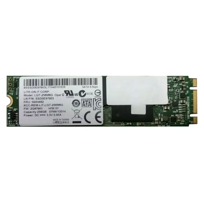 Lenovo SSD0E97903 | 256GB SATA 6Gb/s M.2 2280 Solid State Drive Refurbished - Lenovo refurbished available on Gotodirect