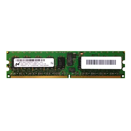Micron MT18HTF25672PY-667G1 | 2GB DDR2-667MHz PC2-5300 ECC Registered RDIMM CL5 1Rx4 1.8V 240-Pin Memory Module Refurbished -  refurbished available on Gotodirect