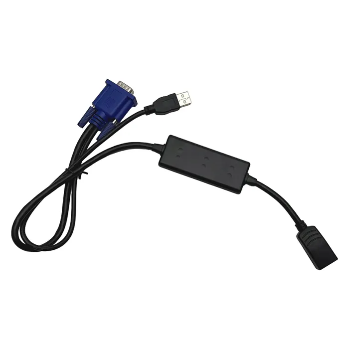 Black Box EHN235-0010 | KVM Cable HD-15 Male mini-DIN mini-DIN HD-15 9.84ft Refurbished -  refurbished available on Gotodirect