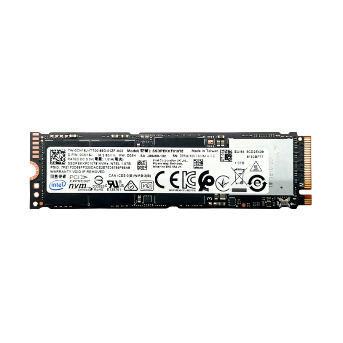 Dell CN18J | 1TB PCI Express 3.0 x4 NVMe M.2 2280 Solid State Drive Refurbished - Dell refurbished available on Gotodirect