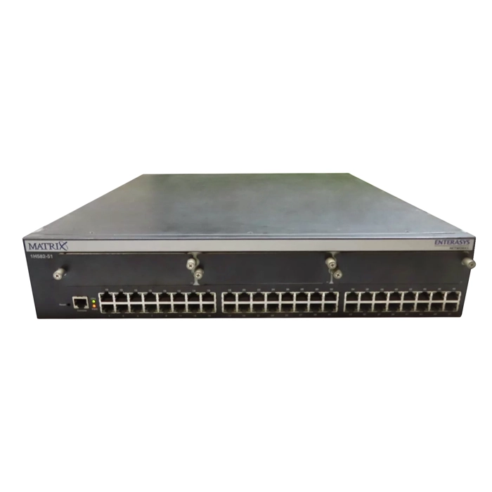Enterasys 1H582-51 | Matrix E1 Series 48 x Ports 10/100Base-TX + 3 x Expansion Slots Layer 3 Managed 2U Rack-Mountable Fast Ethernet Network Switch Refurbished -  refurbished available on Gotodirect