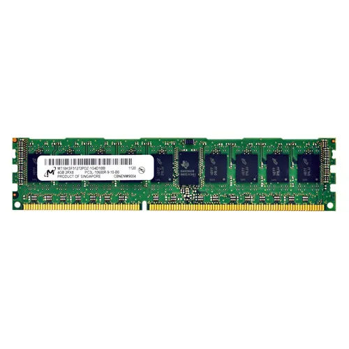 Micron MT18KSF51272PDZ-1G4D1BB | 4GB DDR3-1333MHz PC3-10600 ECC Registered RDIMM CL9 2Rx8 1.35V 240-Pin Memory Module Refurbished -  refurbished available on Gotodirect