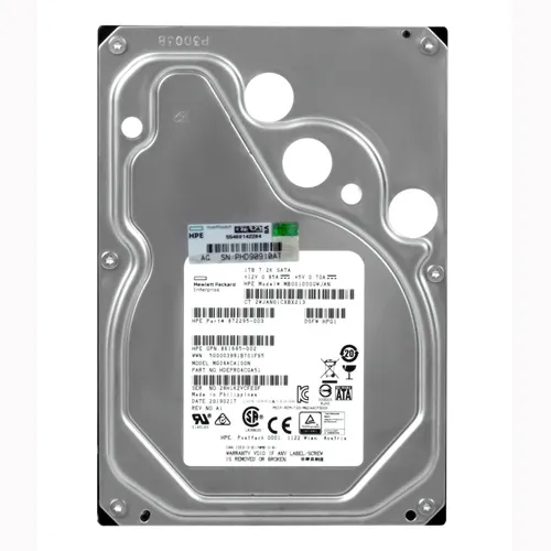 HP 872295-003 | 1TB 7200RPM SATA 6Gb/s Hot-Swappable 3.5-Inch Midline Hard Drive for ProLiant Servers and Storage Arrays Refurbished - Hewlett-Packard (ou HP en abrégé) refurbished available on Gotodirect