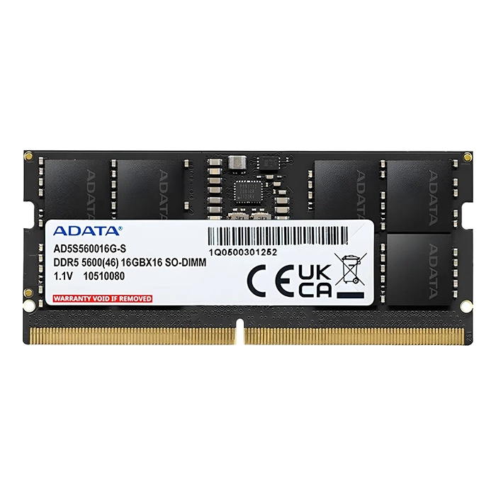 Buy Adata AD5S560016G-S | 16GB DDR5-5600MHz Non-ECC Unbuffered CL46 262-Pin SODIMM 1.1V 1Rx8 Memory Module Refurbished - $386.12 Adata AD5S560016G-S | 16GB DDR5-5600MHz Non-ECC Unbuffered CL46 262-Pin SODIMM 1.1V 1Rx8 Memory Module Refurbished - ADATA refurbished available on Gotodirect