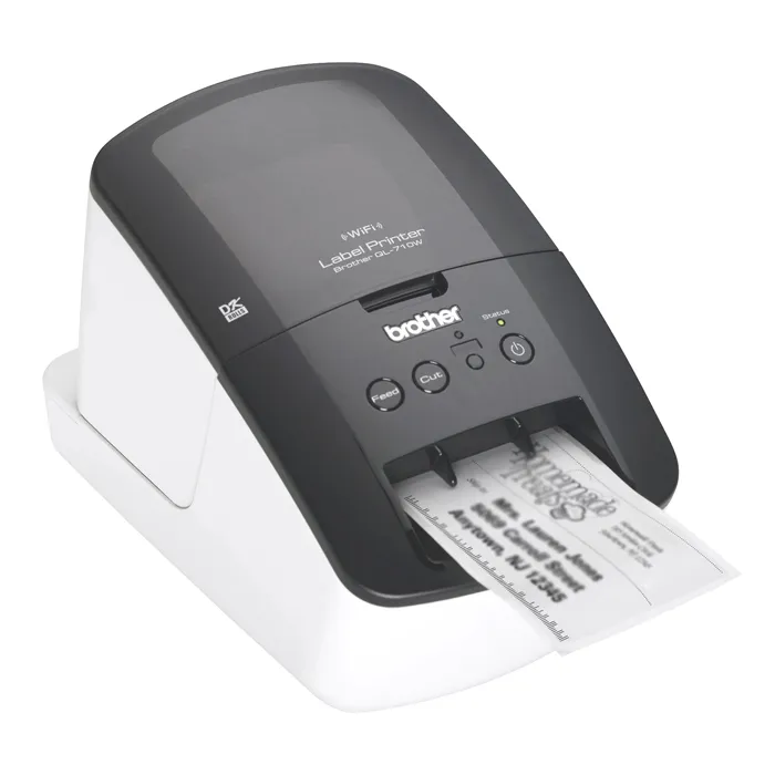 Brother QL-710W | 300 x 600 dpi 93 ppm Wireless Thermal Label Maker Printer Refurbished - Brother refurbished available on Gotodirect