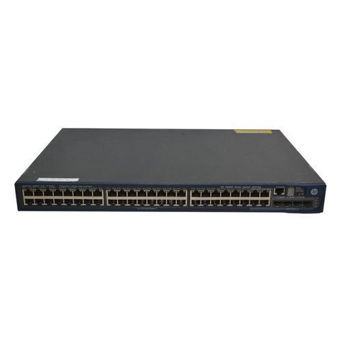 Buy HP JD370A#ABA | 5500 SI Series 5500-48G 48 x RJ-45 Ports 10/100/1000Base-T + 4 x Dual-Personality RJ-45/SFP Ports Layer 3 Managed Stackable Gigabit Ethernet Network Switch Refurbished - $385.00 HP JD370A#ABA | 5500 SI Series 5500-48G 48 x RJ-45 Ports 10/100/1000Base-T + 4 x Dual-Personality RJ-45/SFP Ports Layer 3 Managed Stackable Gigabit Ethernet Network Switch Refurbished - Hewlett-Packard (ou HP en abrégé) refurbished available on Gotodirect
