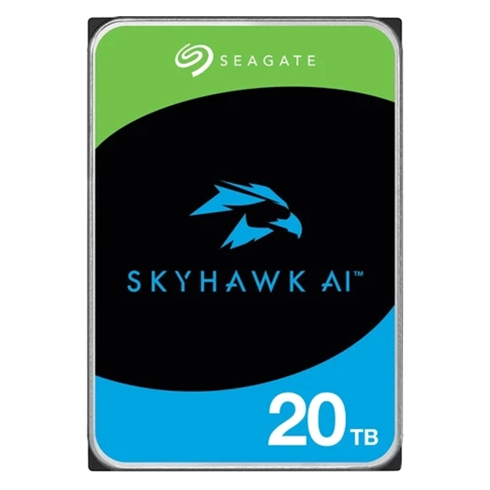 Seagate ST20000VE003 | Skyhawk AI 20TB Video Internal Hard Drive 3.5-Inch SATA 6Gb/s 512MB Cache for Surveillance System Refurbished - Seagate refurbished available on Gotodirect