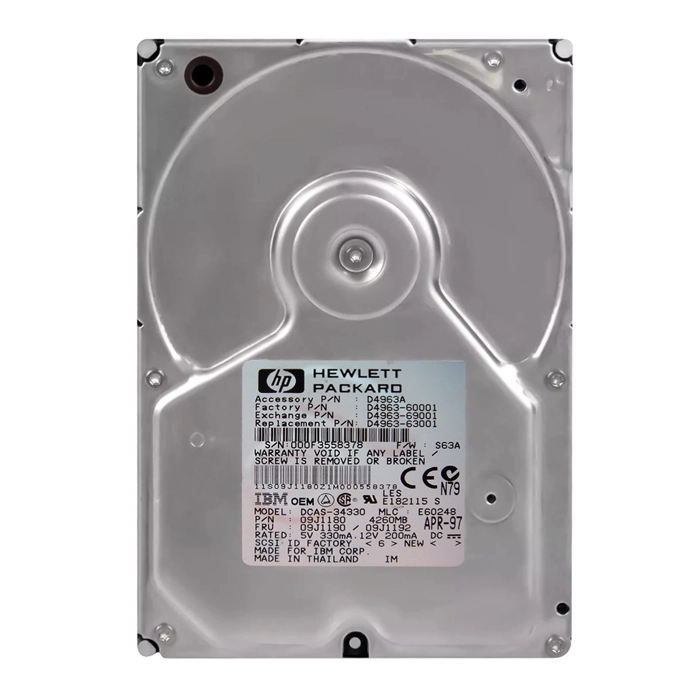 Buy IBM 09J1192 | 4GB 5400RPM Ultra SCSI 3.5-Inch 448KB Cache Hard Drive Refurbished - $313.00 IBM 09J1192 | 4GB 5400RPM Ultra SCSI 3.5-Inch 448KB Cache Hard Drive Refurbished - refurbished available on Gotodirect