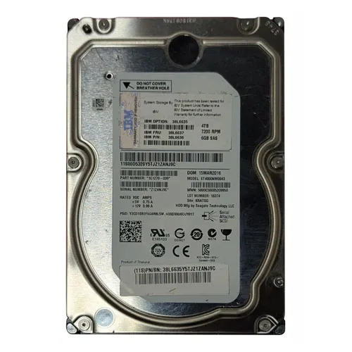 IBM 38L6635 | 4TB 7200RPM SAS 6Gb/s 128MB Cache 3.5-inch Hard Drive Refurbished -  refurbished available on Gotodirect