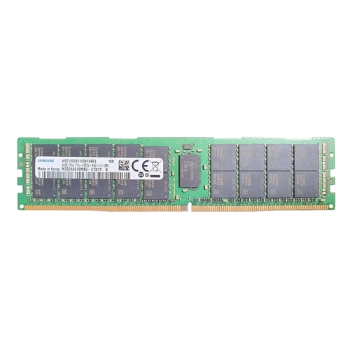 Samsung M393A8G40MB2-CTD7Y | 64GB DDR4-2666MHz PC4-21300 ECC Registered RDIMM CL19 2Rx4 1.2V 288-Pin Memory Module Refurbished - Samsung refurbished available on Gotodirect