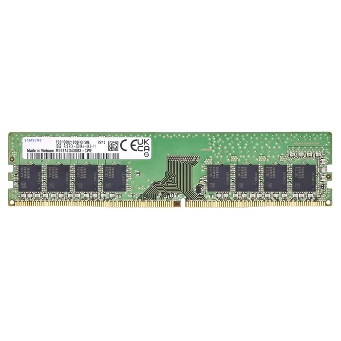 Samsung M378A2G43BB3-CWE | 16GB DDR4-3200MHz PC4-25600 Non-ECC Unbuffered UDIMM CL22 1Rx8 1.2V 288-Pin Memory Module Refurbished - Samsung refurbished available on Gotodirect