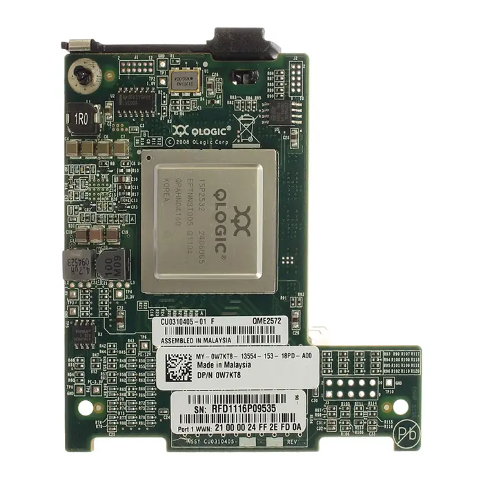 QLogic QME2572 | Dual Port Fibre Channel 8Gb/s Mezzanine Card Host Bus Adapter for PowerEdge M420 Refurbished -  refurbished available on Gotodirect