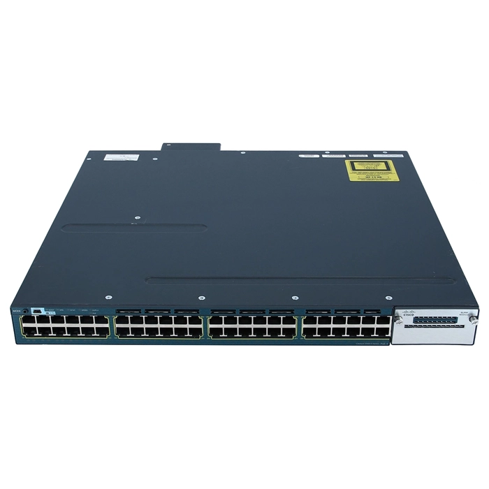 Cisco WS-C3560X-48PF-L= | Catalyst 3560-X Series 3560X-48PF 48 x RJ-45 Ports PoE+ 10/100/1000Base-T Layer 3 Managed 1U Rack-mountable Gigabit Ethernet Network Switch Refurbished - Cisco Systems Inc. refurbished available on Gotodirect
