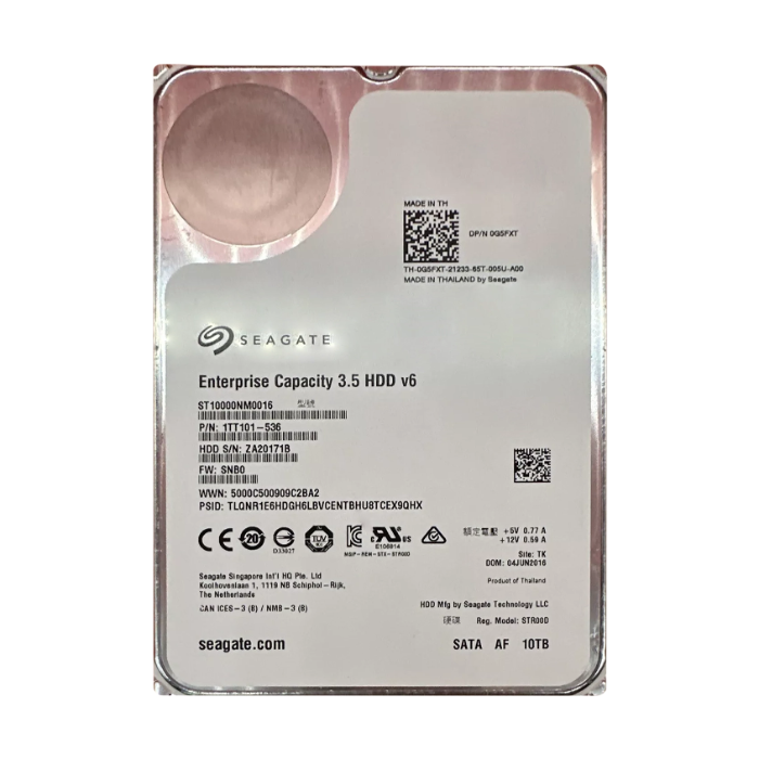 Seagate ST10000NM0016 | Exos X10 Series 10TB 7200RPM SATA 6Gb/s 256MB Cache Hot-Pluggable (512e) 3.5-Inch Hard Drive Refurbished - Seagate refurbished available on Gotodirect