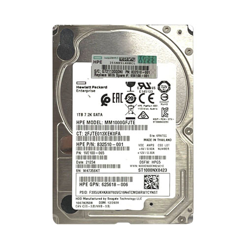Buy HP 656108-001 | 1TB 7200RPM SATA 6Gb/s (512n) SFF Hot-Pluggable 2.5-inch Midline Hard Drive for Gen8/9 ProLiant Server/Storage Array Refurbished - $134.67 HP 656108-001 | 1TB 7200RPM SATA 6Gb/s (512n) SFF Hot-Pluggable 2.5-inch Midline Hard Drive for Gen8/9 ProLiant Server/Storage Array Refurbished - Hewlett-Packard (ou HP en abrégé) refurbished available on Gotodirect