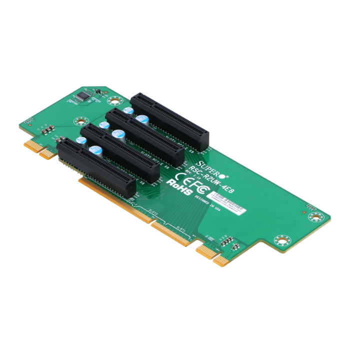 Buy Supermicro RSC-R2UW-4E8 | 2U Left WIO 4x PCIe x8 Riser Refurbished - $267.40 Supermicro RSC-R2UW-4E8 | 2U Left WIO 4x PCIe x8 Riser Refurbished - refurbished available on Gotodirect
