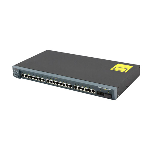Cisco WS-C2924-XL-EN-RF | Catalyst 2900 Series 2924 XL 24 x RJ-45 Ports 10/100Base-TX Layer 2 Managed 1U Rack-mountable Fast Ethernet Network Switch Refurbished - Cisco Systems Inc. refurbished available on Gotodirect