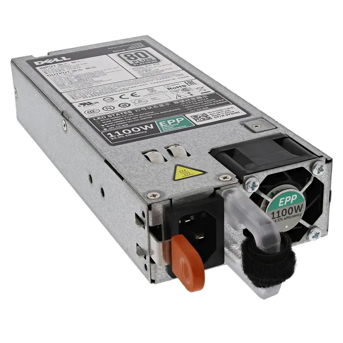 Dell 0Y3H8J | 1100-Watts 100-240V AC 50-60Hz 80-Plus Platinum Power Supply for PowerEdge R730 Refurbished - Dell refurbished available on Gotodirect