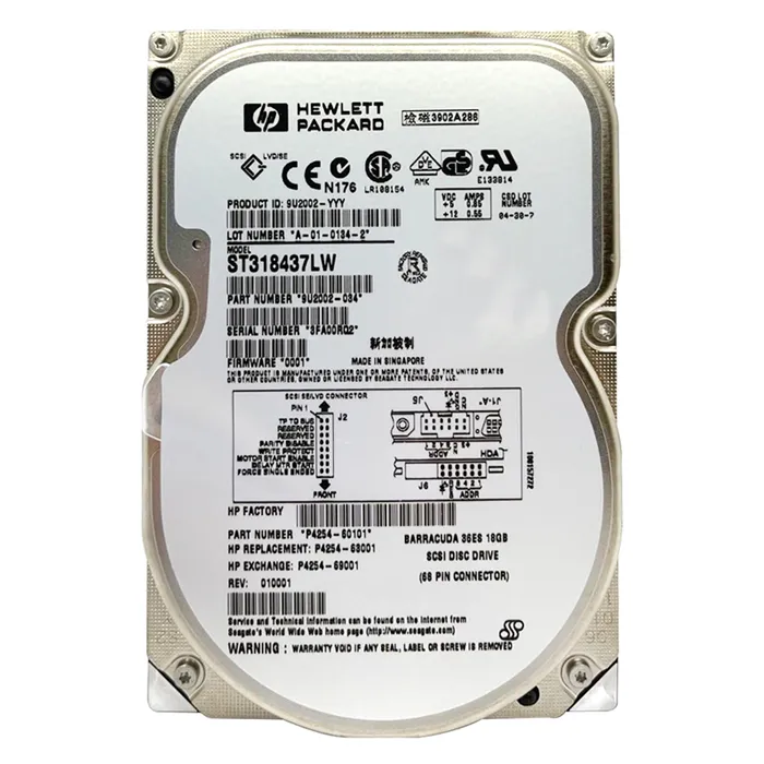 Seagate ST318437LW | BarraCuda 36ES Series 18.4GB 7200RPM Ultra160 SCSI 2MB Cache 3.5-Inch Hard Drive Refurbished - Seagate refurbished available on Gotodirect