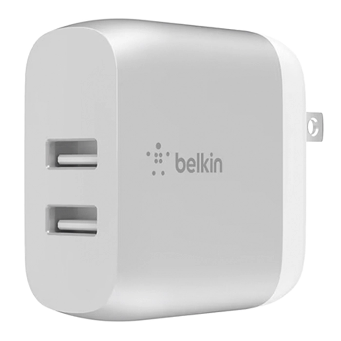 Buy Belkin WCD001DQ1MWH | 24W Portable Dual-Port USB-A Wall Charger 2XUSB-A (12W) With USB-A To Lightning Cable Power Adapter White Refurbished - $135.00 Belkin WCD001DQ1MWH | 24W Portable Dual-Port USB-A Wall Charger 2XUSB-A (12W) With USB-A To Lightning Cable Power Adapter White Refurbished - Belkin refurbished available on Gotodirect