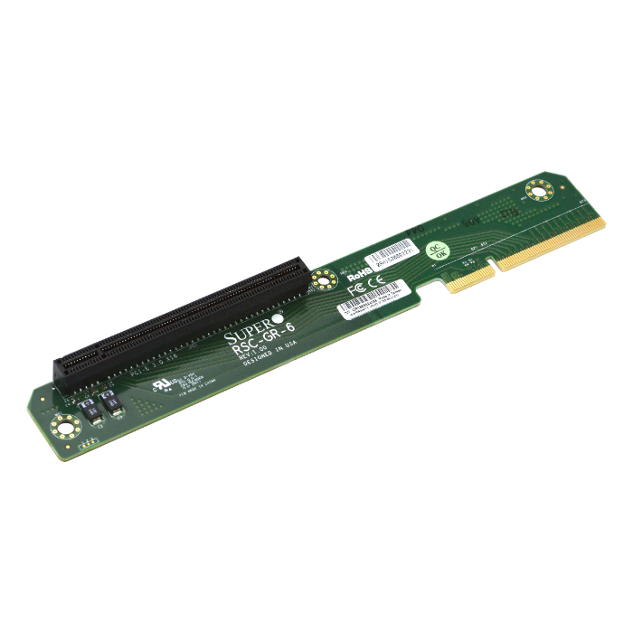 Supermicro RSC-GR-6 | 1U Passive Gen2 Gen3 PCIe x16 Riser Card Refurbished -  refurbished available on Gotodirect