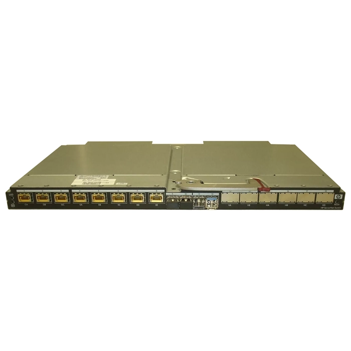 HP 544620-005 | Virtual Connect 8-Ports Ethernet with 3 x 4Gb GBICS and 1 x 2Gb GBIC Ports Servernet Switch Refurbished - Hewlett-Packard (ou HP en abrégé) refurbished available on Gotodirect