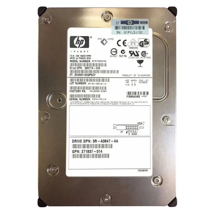 Seagate 9V8006-038 | 18GB 10000RPM Ultra 160 SCSI 4MB Cache 3.5-Inch Hard Drive Refurbished - Seagate refurbished available on Gotodirect