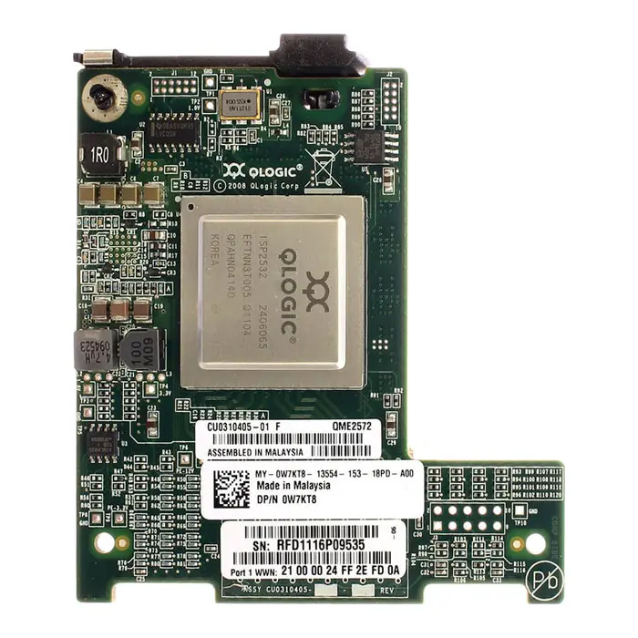 Dell 430-3210 | QME2572 Dual Port Fibre Channel 8Gb/s Host Bus Adapter for Blade Server Refurbished - Dell refurbished available on Gotodirect