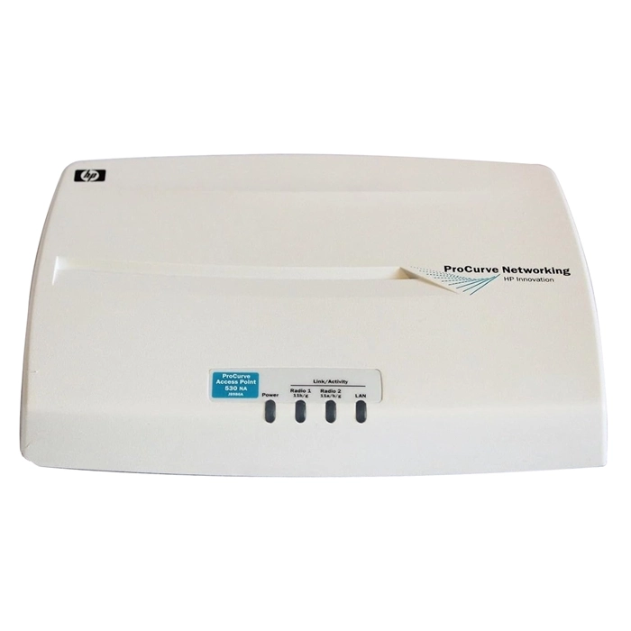 HP J8986-69001 | ProCurve 530 NA IEEE 802.11a/b/g 5GHz 54Mbit/s 1 x Port PoE 10/100Base-TX 4 x External Antennas Wireless Access Point Refurbished - Hewlett-Packard (ou HP en abrégé) refurbished available on Gotodirect