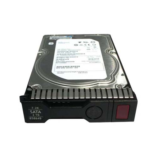 HP 858649-001 | 2TB 7200RPM SATA 6Gb/s Hot-Pluggable 512n 3.5-Inch Midline Hard Drive for ProLiant Servers Refurbished - Hewlett-Packard (ou HP en abrégé) refurbished available on Gotodirect