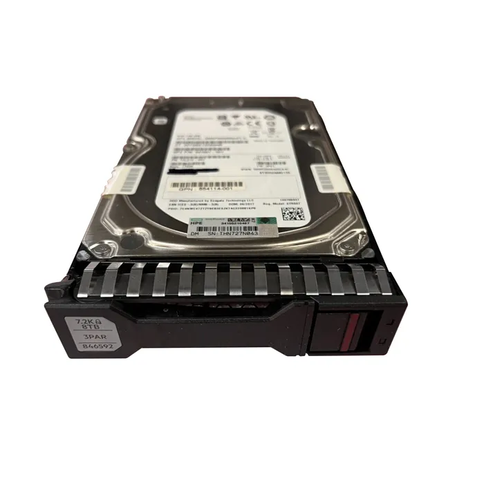 HP 846592-001 | 8TB 7200RPM SAS 12Gb/s Nearline (FIPS) 3.5-Inch Internal Hard Drive for 3PAR StoreServ 20000 Refurbished - Hewlett-Packard (ou HP en abrégé) refurbished available on Gotodirect