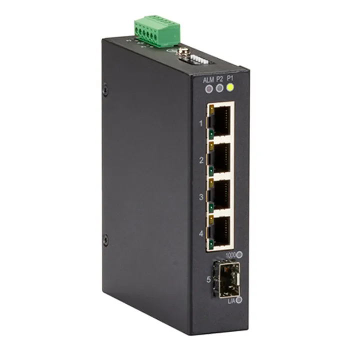 Black Box LIG401A | LIG400 Series 4 x Ports 1000Base-T + 1 x Port 1000Base-X Layer 2 Gigabit Ethernet Temperature Switch Refurbished -  refurbished available on Gotodirect