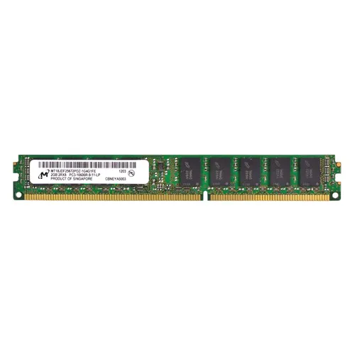 Micron MT18JDF25672PDZ-1G4G1FE | 2GB DDR3-1333MHz PC3-10600 ECC Registered VLP RDIMM CL9 2Rx8 1.5V 240-Pin Memory Module Refurbished -  refurbished available on Gotodirect