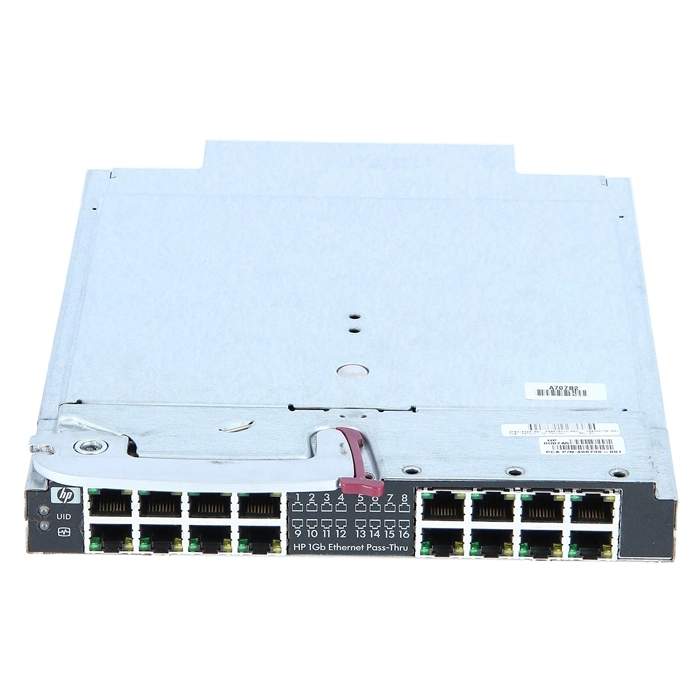 HP 406740-B21 | 16-Ports 1Gb/s RJ-45 Pass-Thru Module Refurbished - Hewlett-Packard (ou HP en abrégé) refurbished available on Gotodirect