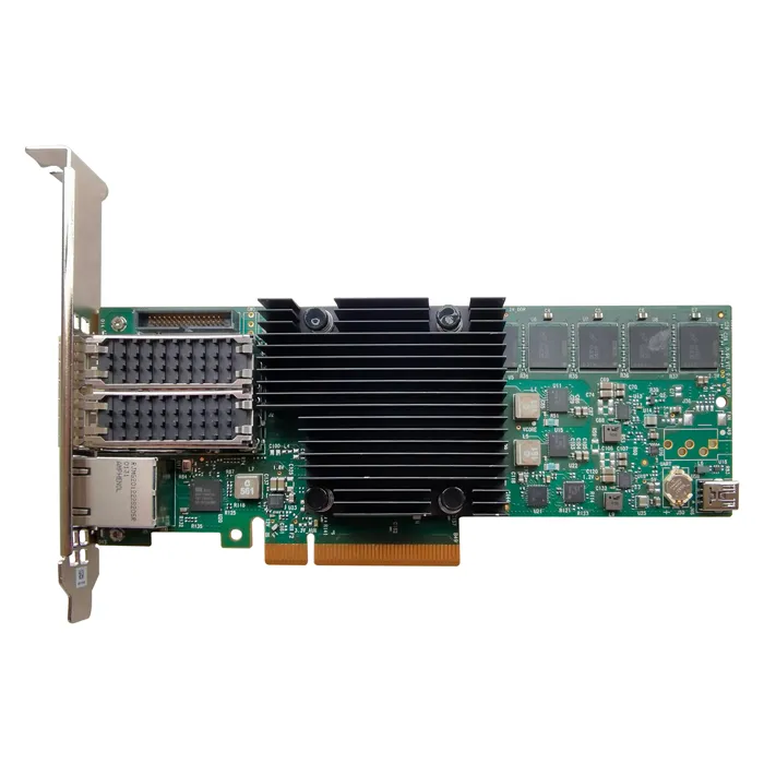NVIDIA Mellanox MBF2H332A-AEEOT | BlueField-2 P-Series Dual Port 25Gb/s SFP56 PCI Express 4.0 x8 Tall Bracket Crypto Enabled Secure Boot Disabled HHHL Network Adapter Card Refurbished -  refurbished available on Gotodirect