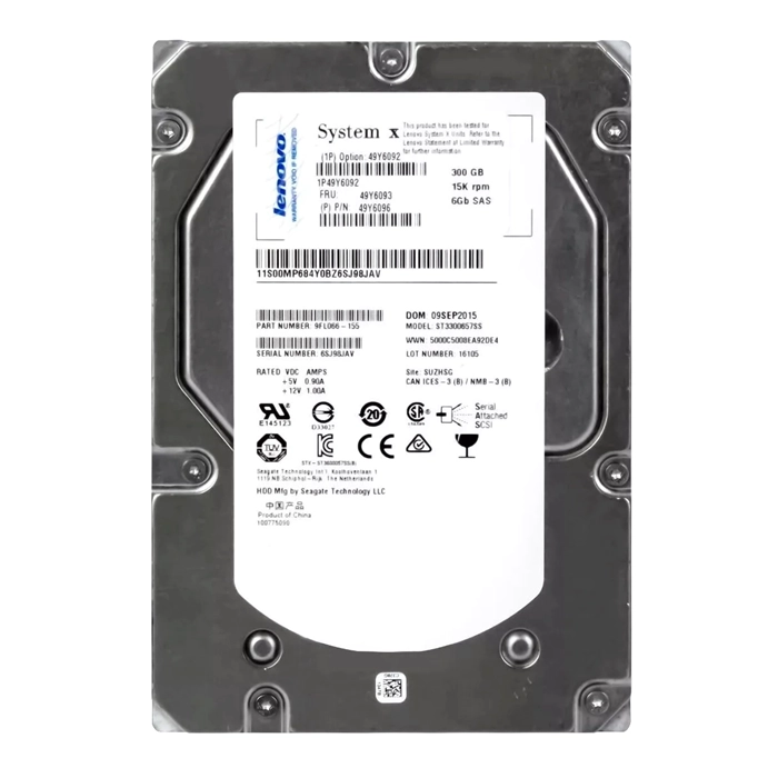 Buy IBM 49Y6092 | 300GB 15000RPM SAS 6Gb/s 64MB Cache 3.5-Inch Hard Drive Refurbished - $210.00 IBM 49Y6092 | 300GB 15000RPM SAS 6Gb/s 64MB Cache 3.5-Inch Hard Drive Refurbished - refurbished available on Gotodirect