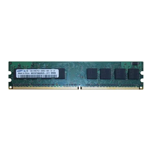 Samsung M378T2863RZS-CF7 | 1GB DDR2-800MHz PC2-6400 Non-ECC Unbuffered UDIMM CL6 1Rx8 1.8V 240-Pin Memory Module Refurbished - Samsung refurbished available on Gotodirect