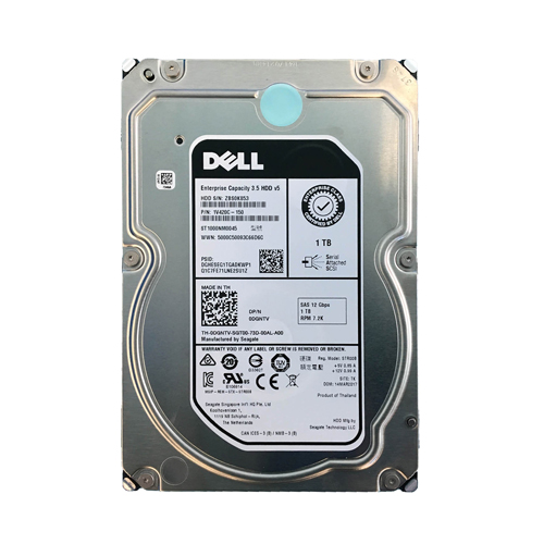 Dell 0DGNTV | 1TB 7200RPM SAS 12Gb/s Hot-Pluggable (512n) 3.5-Inch Nearline Hard Drive for PowerEdge Server & PowerVault Storage Array Refurbished - Dell refurbished available on Gotodirect