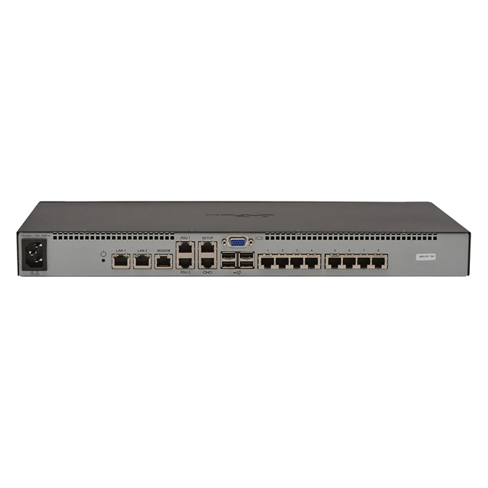 Dell R2HH2 | PowerEdge 1082DS 8 x Ports RJ-45 + 1 x Port VGA + 1 x Port BD-9 Female + 4 x Ports USB 2.0 Remote KVM Console Switch Refurbished - Dell refurbished available on Gotodirect