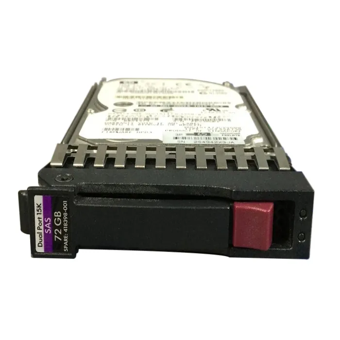 HP 418398-001 | 72GB 15000RPM SAS 3Gb/s Hot Pluggable Dual Port 2.5-Inch Hard Drive for ProLiant DL170e Gen7 Refurbished - Hewlett-Packard (ou HP en abrégé) refurbished available on Gotodirect