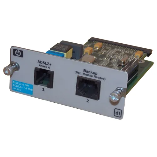 Buy HP J8459-61001 | ProCurve 1-Port ADSL2 + Aneex A DL Module for Secure Router Refurbished - $376.67 HP J8459-61001 | ProCurve 1-Port ADSL2 + Aneex A DL Module for Secure Router Refurbished - Hewlett-Packard (ou HP en abrégé) refurbished available on Gotodirect
