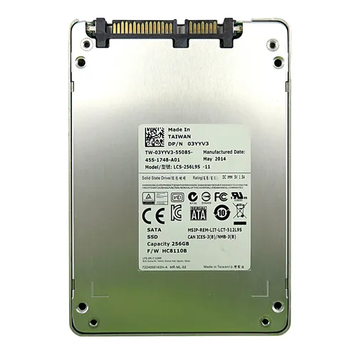 Dell 3YYV3 | 256GB Multi-Level Cell SATA 6Gb/s 2.5-Inch Solid State Drive Refurbished - Dell refurbished available on Gotodirect