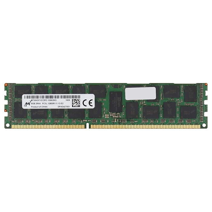 Micron MT36KSF1G72PZ-1G6K | 8GB DDR3-1600MHz PC3-12800 ECC Registered RDIMM CL11 2Rx4 1.35V 240-Pin Memory Module Refurbished -  refurbished available on Gotodirect