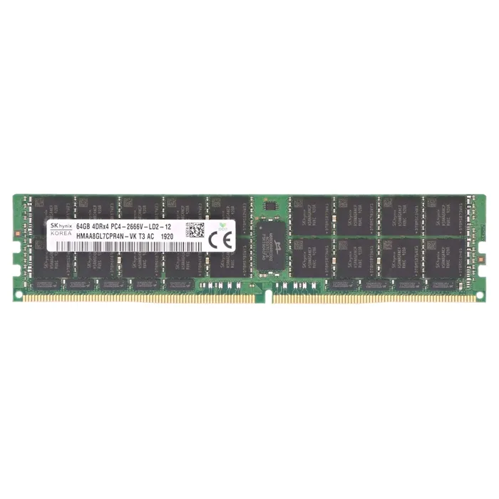 Hynix HMAA8GL7CPR4N-VK | 64GB DDR4-2666MHz PC4-21300 ECC Registered LRDIMM CL19 4Rx4 1.2V 288-Pin Memory Module Refurbished -  refurbished available on Gotodirect