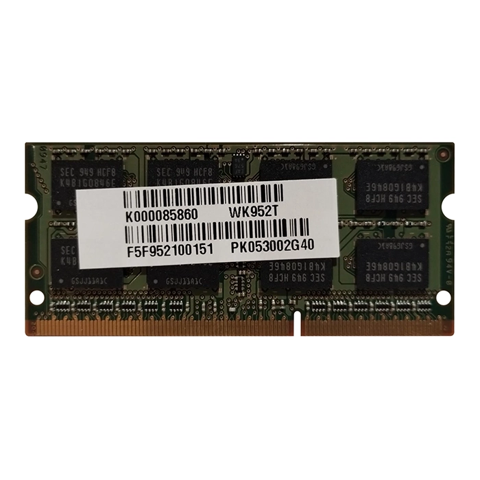 Toshiba K000085860 | 2GB DDR3-1066MHz PC3-8500 Non-ECC Unbuffered CL7 204-Pin SODIMM Dual Rank Memory Refurbished - Toshiba refurbished available on Gotodirect