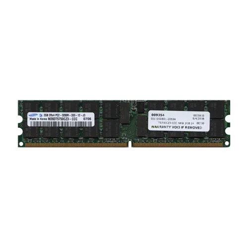 Samsung M393T5750CZ3-CCC | 2GB DDR2-400MHz PC2-3200 ECC Registered RDIMM CL3 2Rx4 1.8V 240-Pin Memory Module Refurbished - Samsung refurbished available on Gotodirect