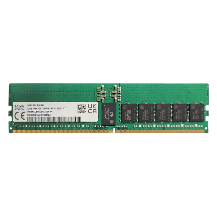 Hynix HMCG84AGBRA188N | 32GB DDR5-5600MHz ECC Registered CL46 288-Pin RDIMM 1.1V 1Rx4 Memory Module Refurbished -  refurbished available on Gotodirect